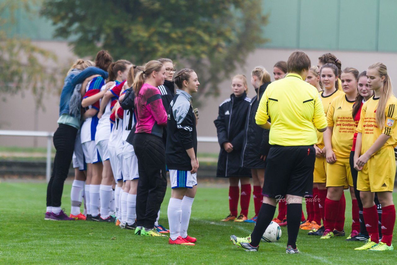 Bild 113 - B-Juniorinnen SV Henstedt Ulzburg - JSG Sdtondern : Ergebnis: 1:3